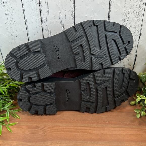 NWOT Clarks Collection Calla Style Ruched Slip On Loafers Size 8 - Picture 9 of 9